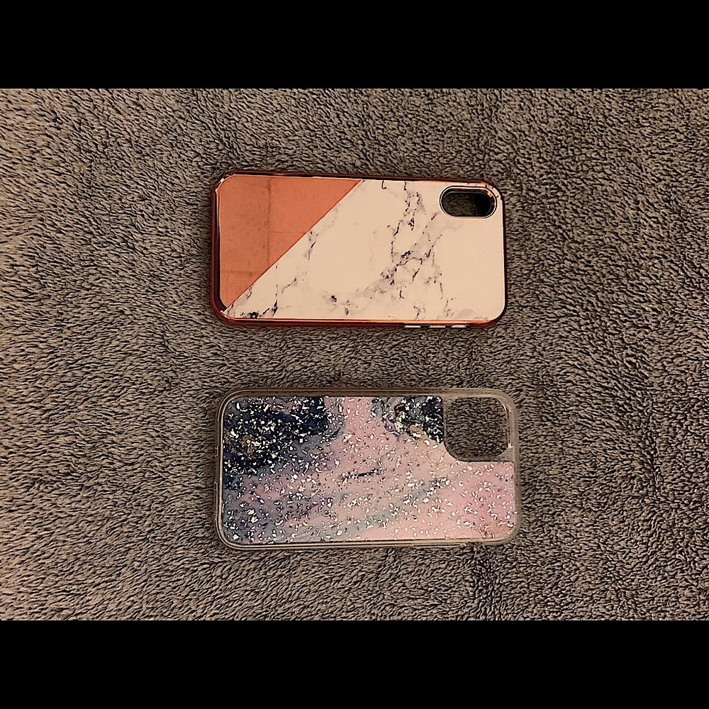 Two iPhone XR cases
